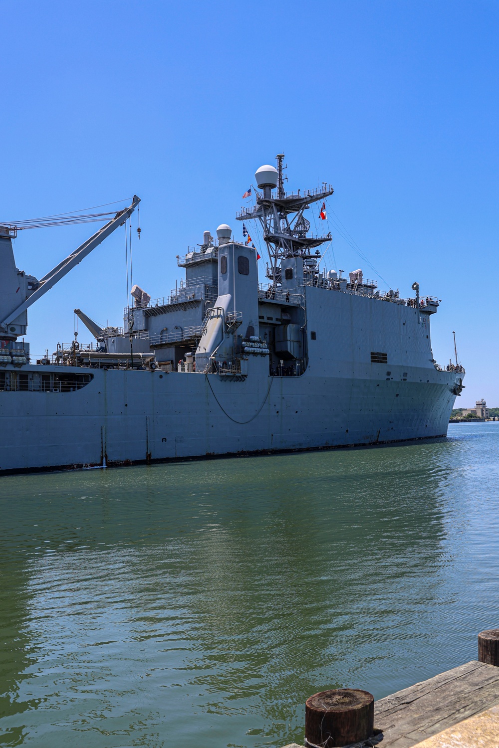 USS Oak Hill Departs in Atlantic Alliance 2025 support of exercise Atlantic Alliance 2025