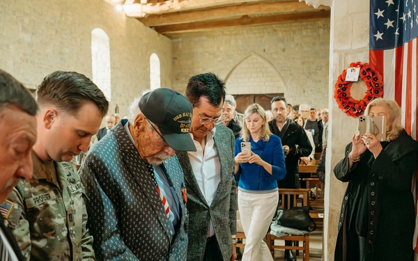 Rangers Honors Maj. Gen. Earl Rudder in Memorial Ceremony