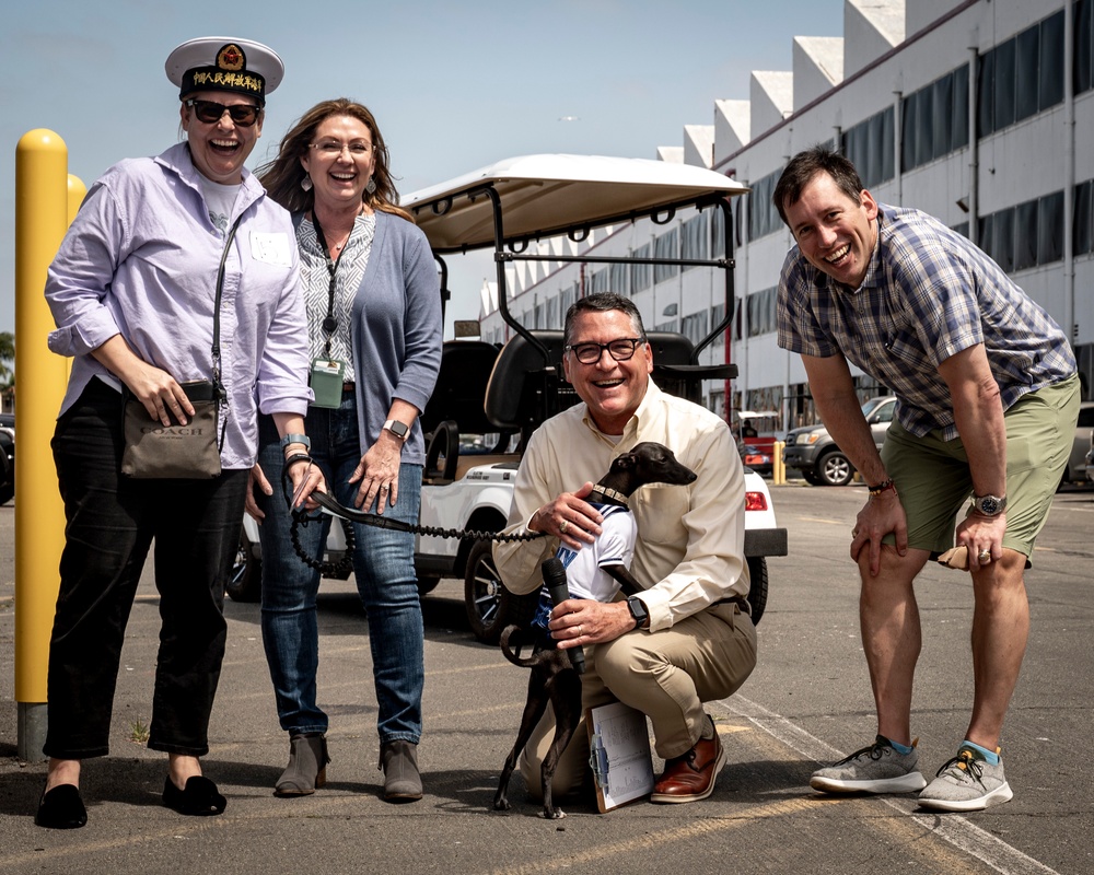 NAVWAR Celebrates Bring Your Dog to Work Day