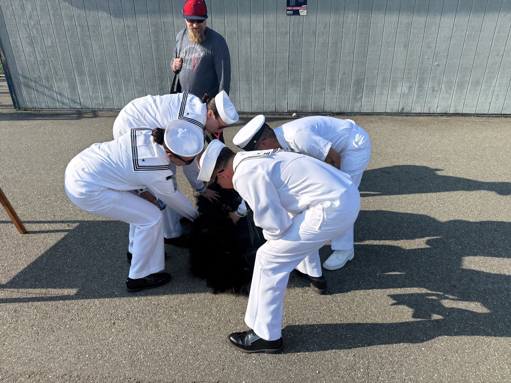 Seabees Step Up to the Plate for Community Engagement During Navy Week Anchorage