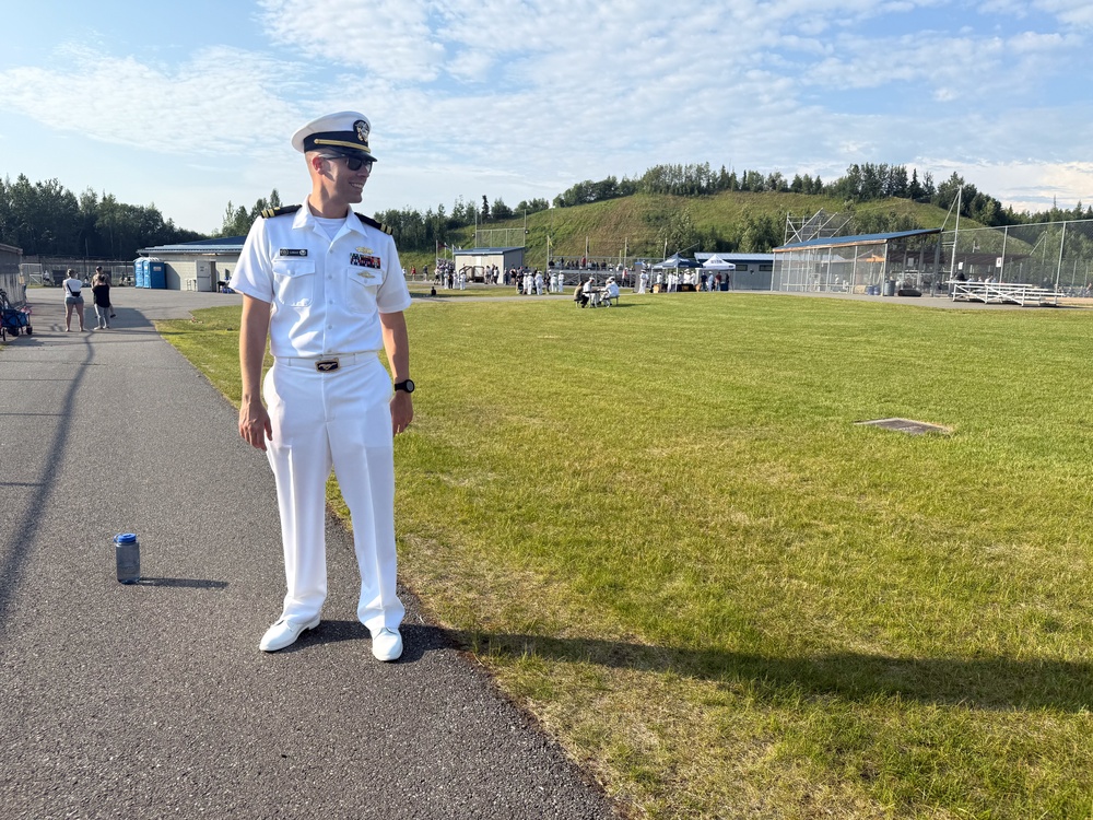 Seabees Step Up to the Plate for Community Engagement During Navy Week Anchorage