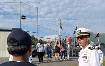 Homegrown Leadership: Seabee Officer Returns to Inspire Anchorage Youth During Navy Week