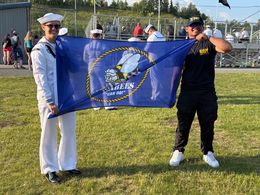 Seabees Step Up to the Plate for Community Engagement During Navy Week Anchorage
