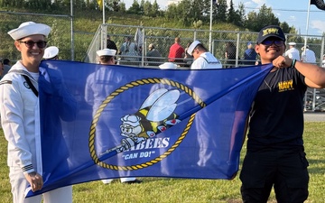 Seabees Step Up to the Plate for Community Engagement During Navy Week Anchorage