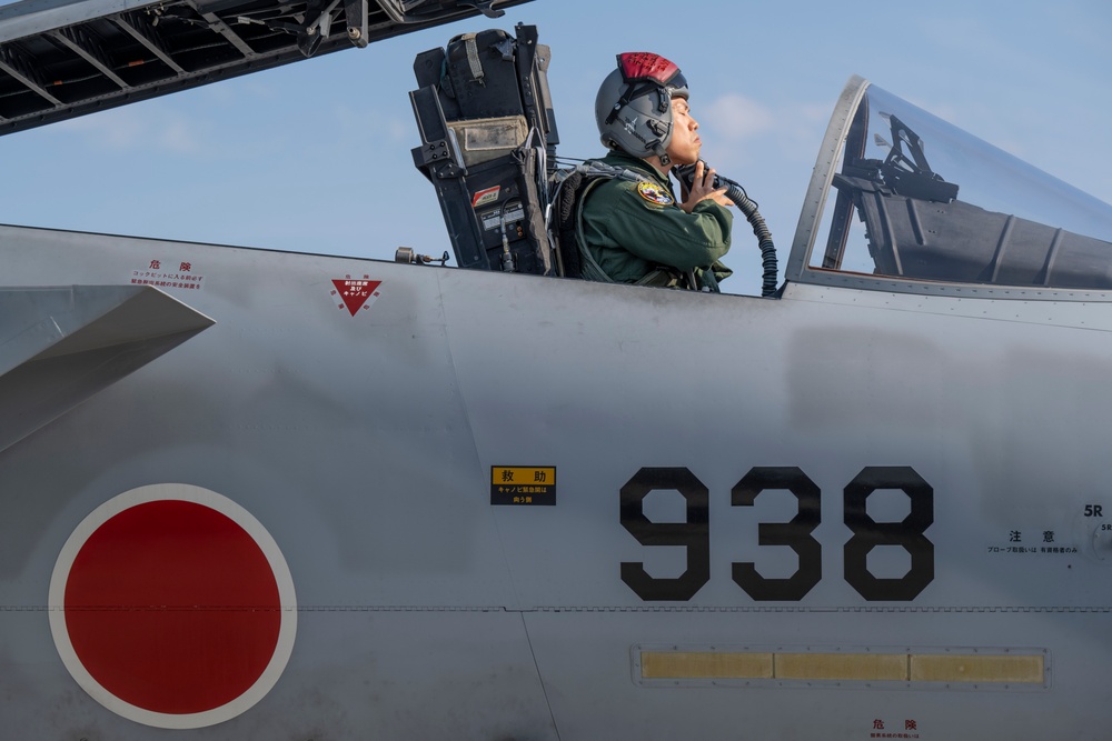 JASDF supports flight operations during RF-A 25-2