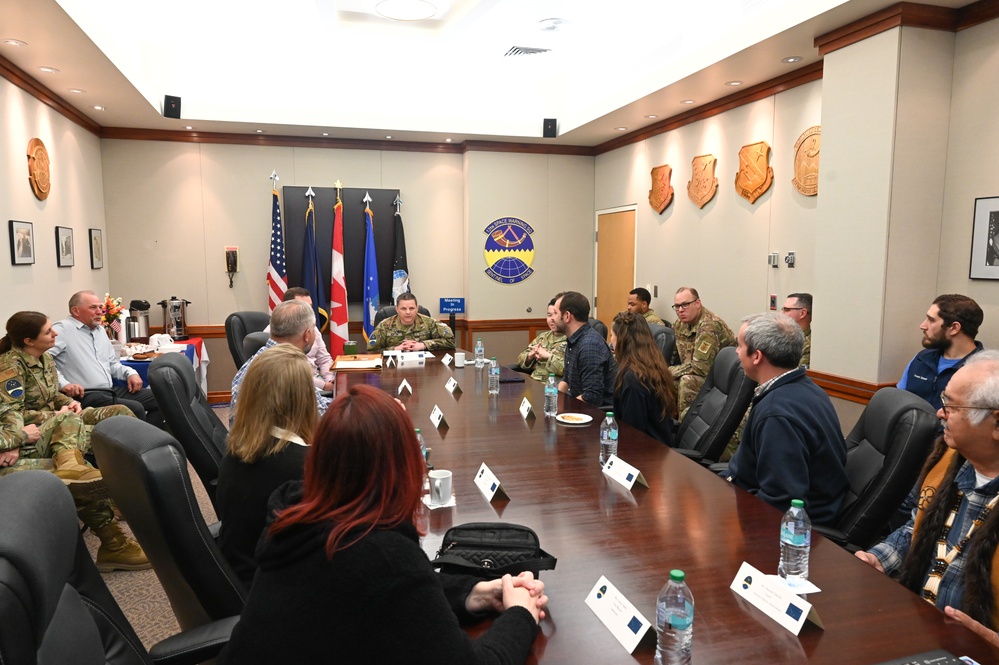Clear Space Force Station hosts Interior Alaska Mayors and Tribal Leader