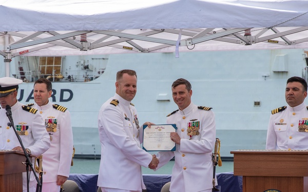 USS Scranton Holds Change of Command