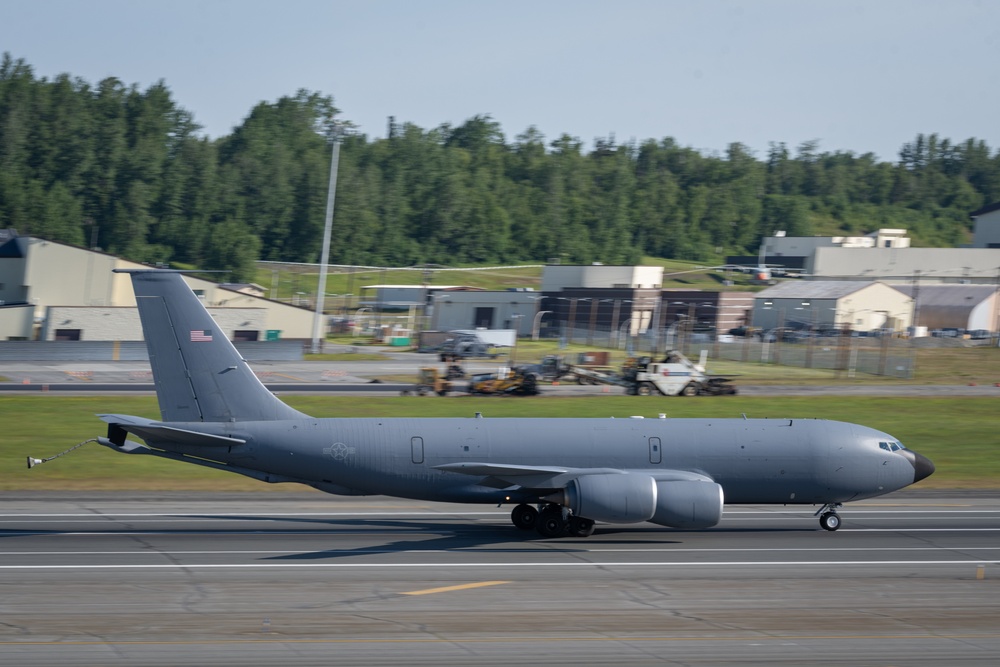 USAF aircraft participate in Red Flag-Alaska 25-2 familiarization day