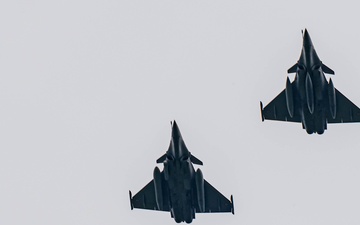 Sortie showdown: U.S., French and Finnish jets take the skies for Atlantic Trident 25