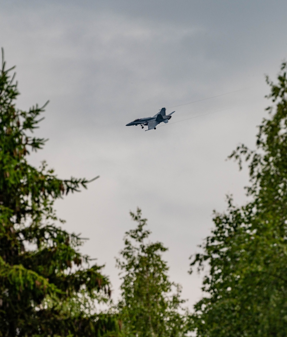 Sortie showdown: U.S., French and Finnish jets take the skies for Atlantic Trident 25