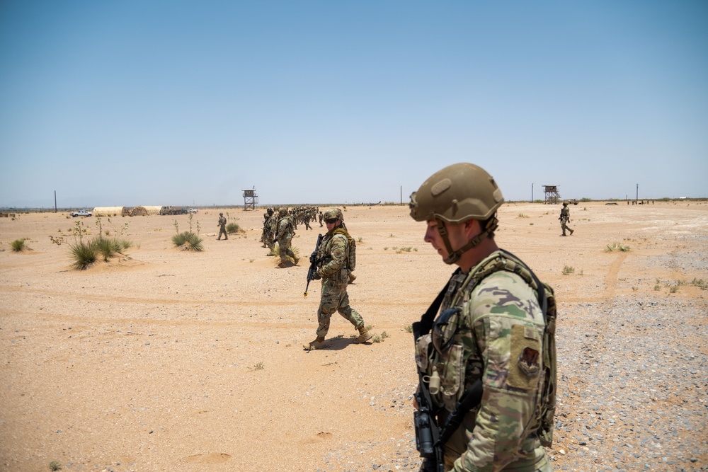 23d Air Task Force Conducts First Deployment Exercise at Fort Bliss