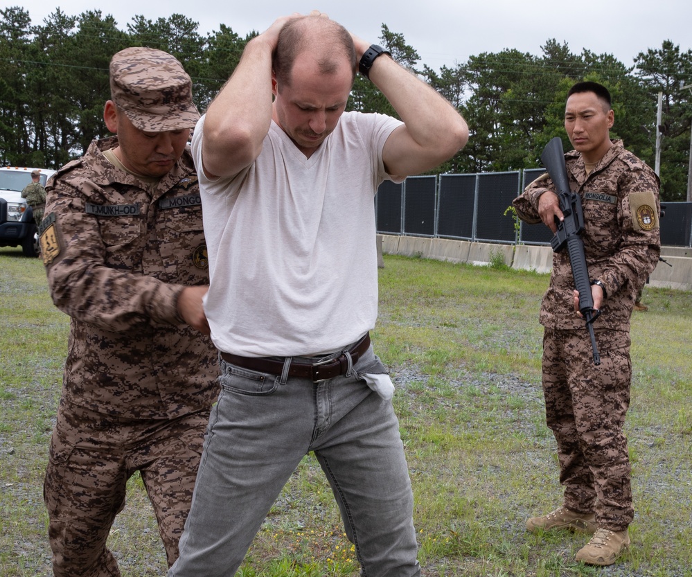Entry Control Point Training at RC25