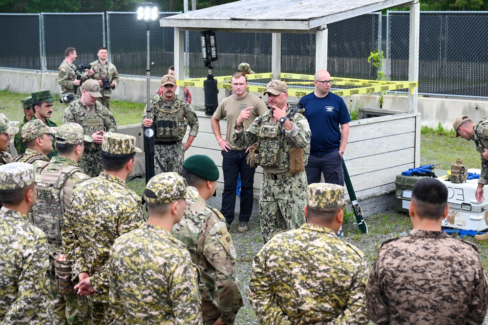 Entry Control Point Training at RC25