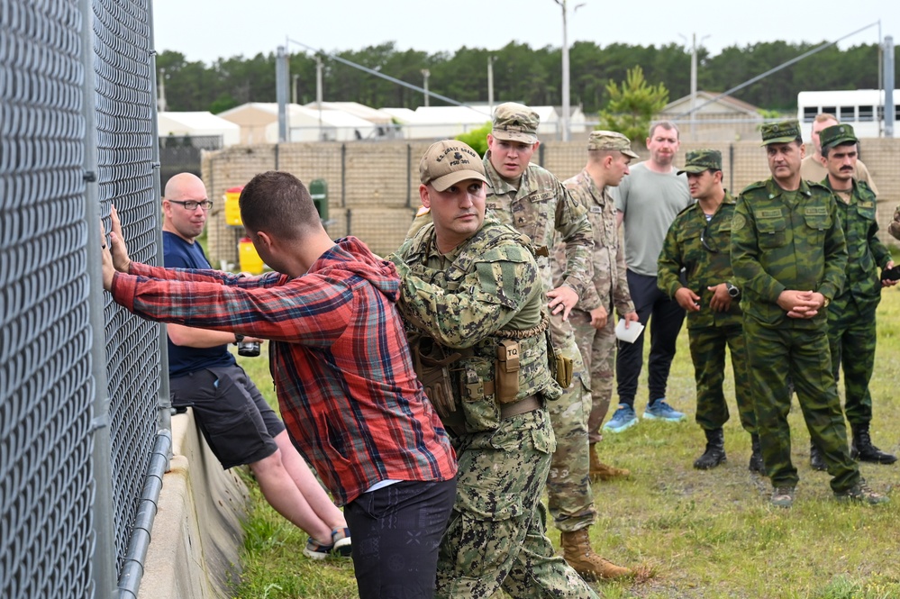 Entry Control Point Training at RC25