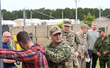Entry Control Point Training at RC25