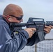 Ralph Johnson Sailors participate in Small Arms Qualification Course
