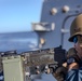 Sailors conduct M240B Qualification aboard USS Ralph Johnson