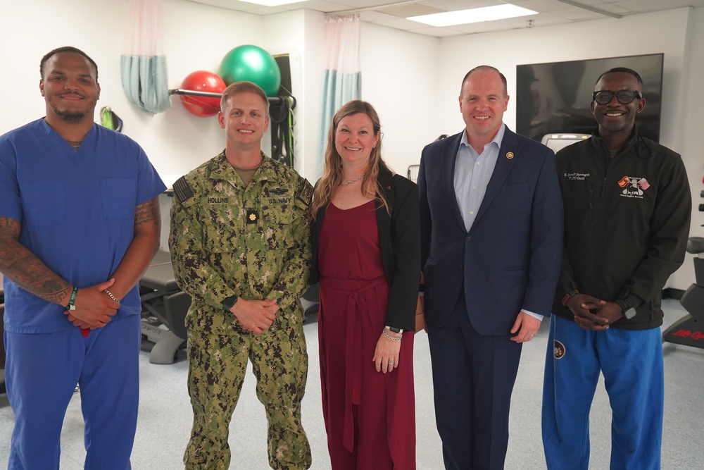 Congressional Delegation Tours Medical Facility Highlighting Healthcare for Warfighters Overseas