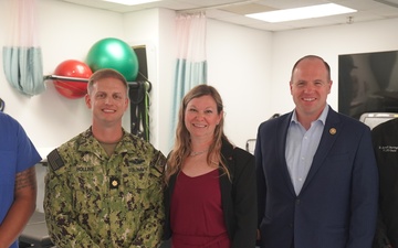 Congressional Delegation Tours Medical Facility Highlighting Healthcare for Warfighters Overseas
