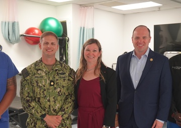 Congressional Delegation Tours Medical Facility Highlighting Healthcare for Warfighters Overseas