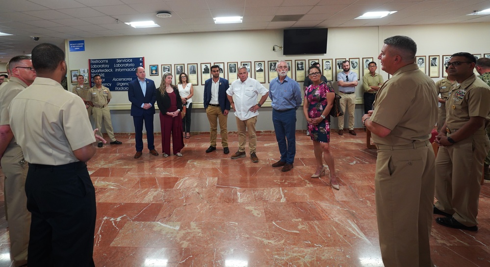 Congressional Delegation Tours Medical Facility Highlighting Healthcare for Warfighters Overseas