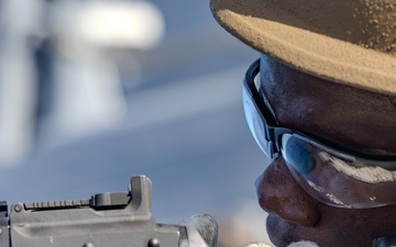 M240B Qualification aboard USS Ralph Johnson