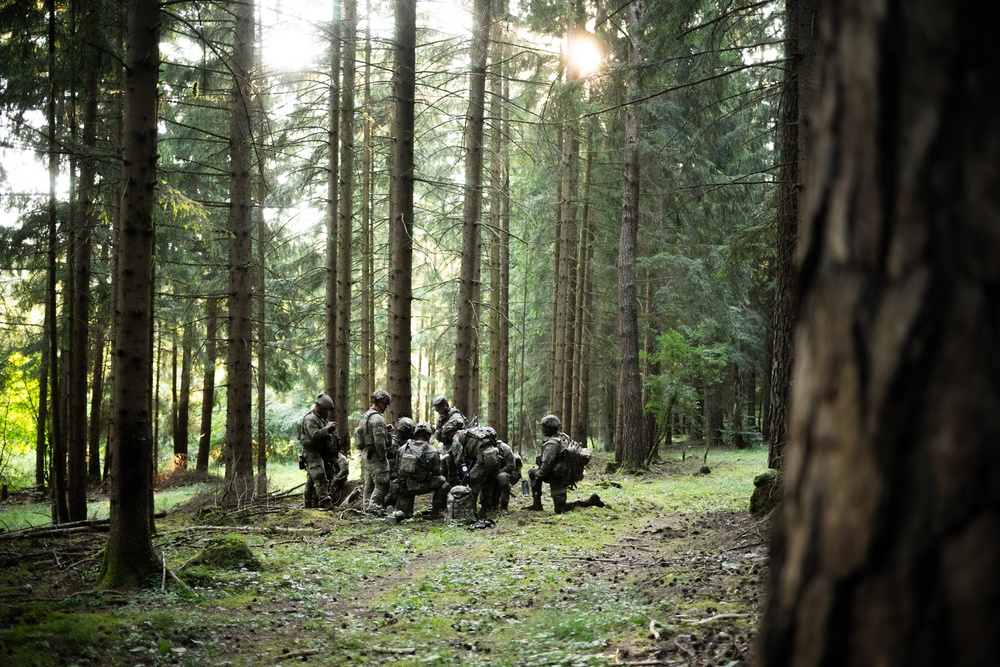 U.S. Soldiers test C-UAS integration for situational training exercises during Project Flytrap