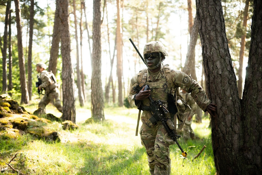 U.S. Soldiers test C-UAS integration for situational training exercises during Project Flytrap
