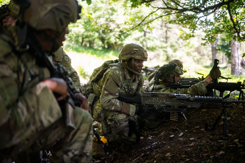 U.S. Soldiers test C-UAS integration for situational training exercises during Project Flytrap