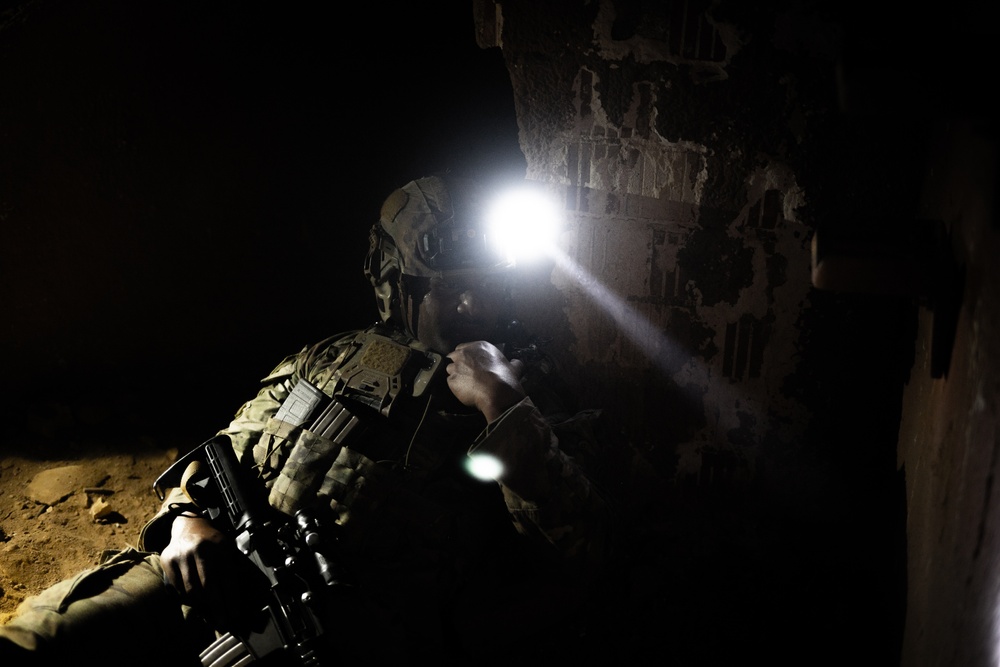 U.S. Soldiers test C-UAS integration for situational training exercises during Project Flytrap