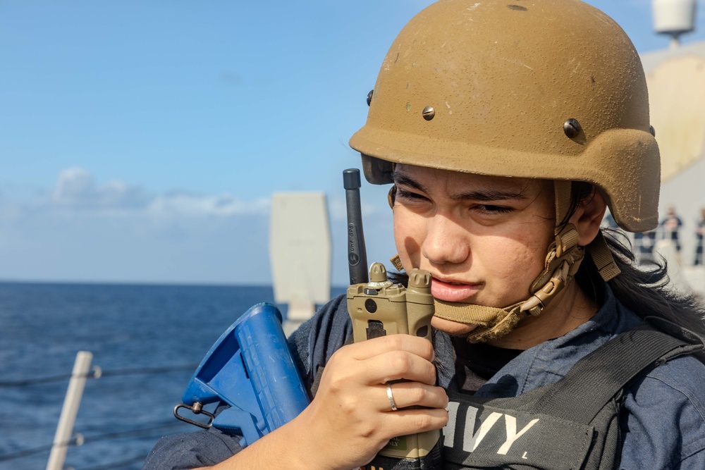 Anti-terrorism Training aboard USS Ralph Johnson