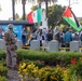 U.S. Marines, Department of Homeland Security police guard federal building