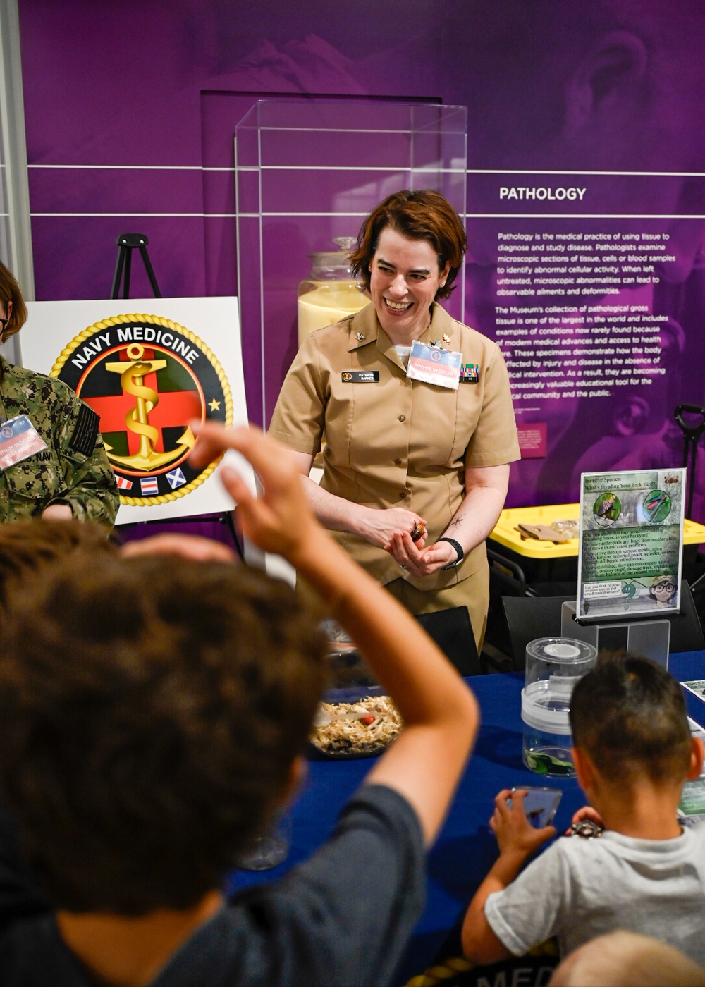 Navy Entomologists Inspire Future Scientists at Bugapalooza