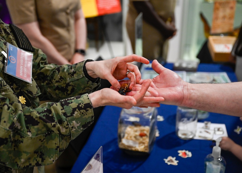 Navy Entomologists Inspire Future Scientists at Bugapalooza