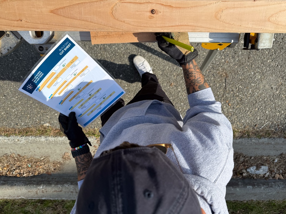 Seabees help Build Beds and Deliver Dreams in Anchorage