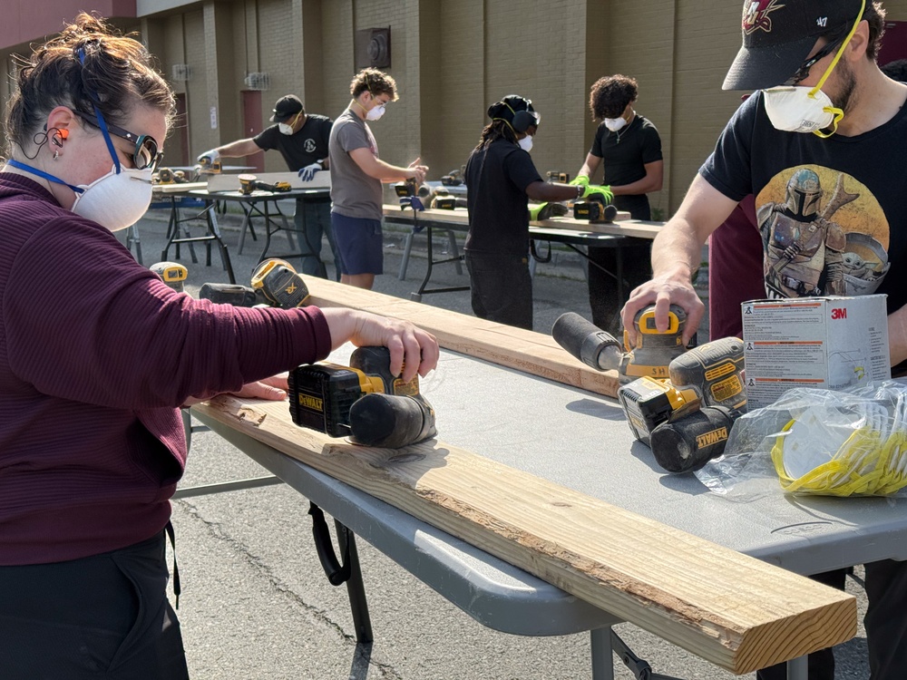 Seabees help Build Beds and Deliver Dreams in Anchorage