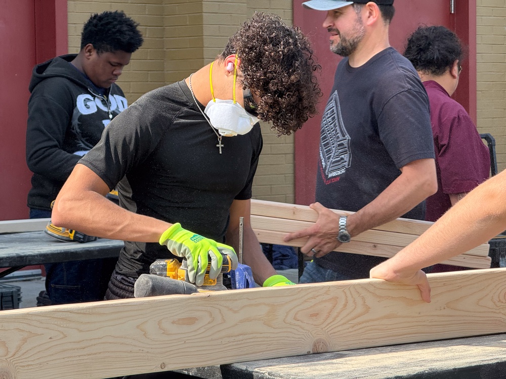 Seabees help Build Beds and Deliver Dreams in Anchorage