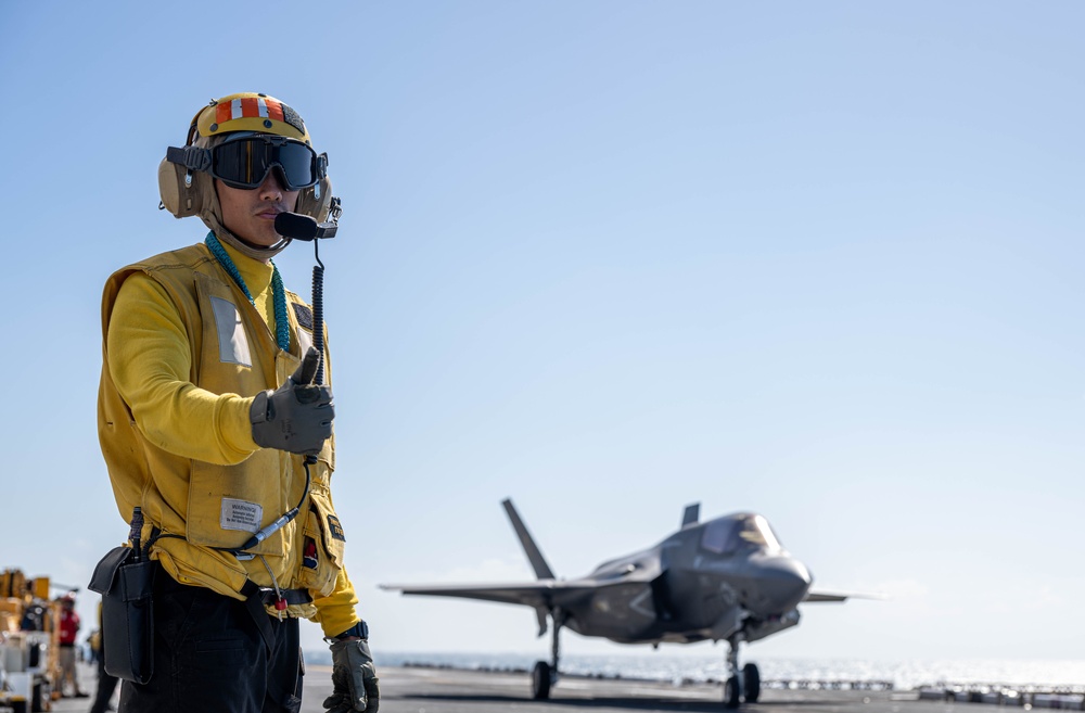 USS America (LHA 6) Conducts Flight Operations