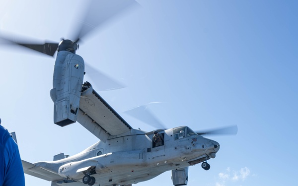 USS America (LHA 6) Conducts Flight Operations