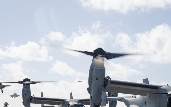 USS America (LHA 6) Conducts Flight Operations