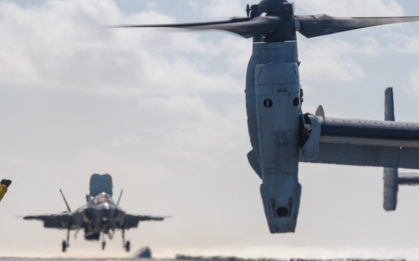 USS America (LHA 6) Conducts Flight Operations