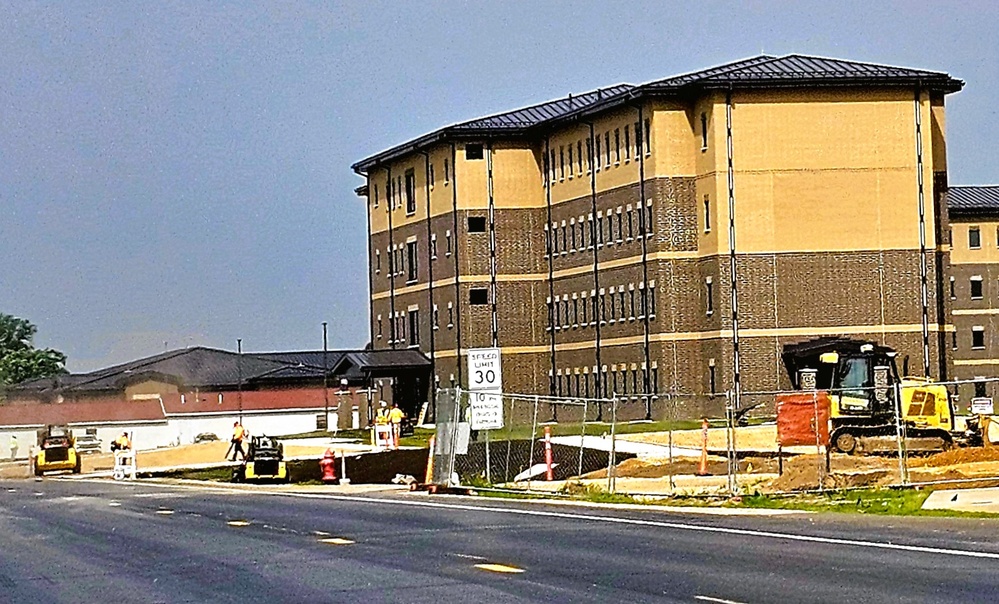 Fort McCoy’s South Barracks Project edges closer to completion; project now past 90 percent done