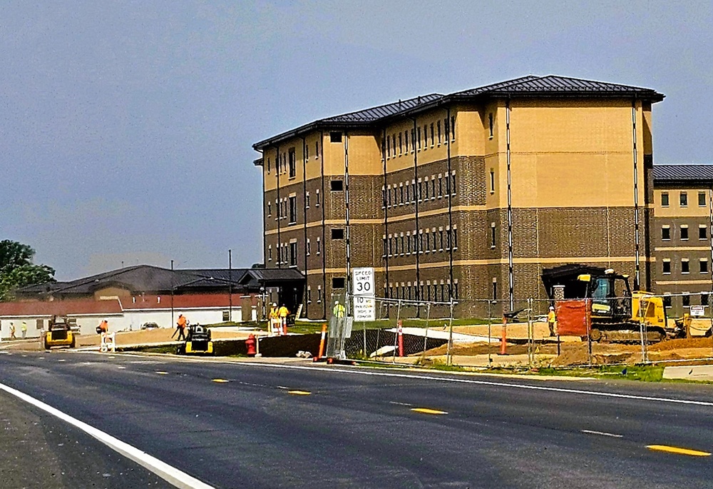 Fort McCoy’s South Barracks Project edges closer to completion; project now past 90 percent done
