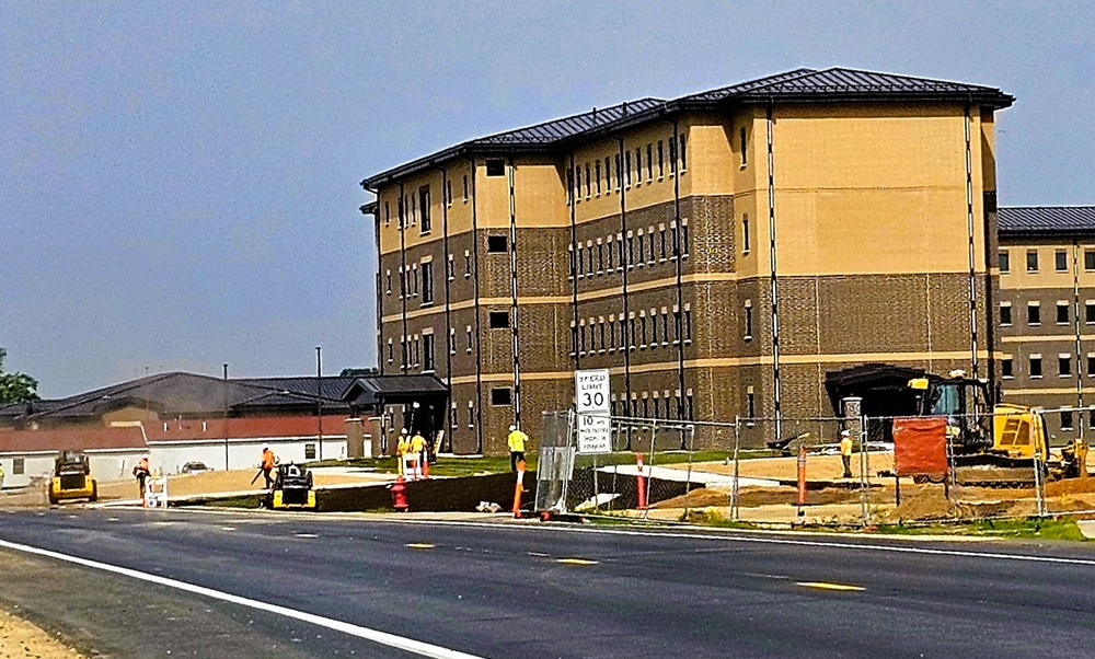 Fort McCoy’s South Barracks Project edges closer to completion; project now past 90 percent done