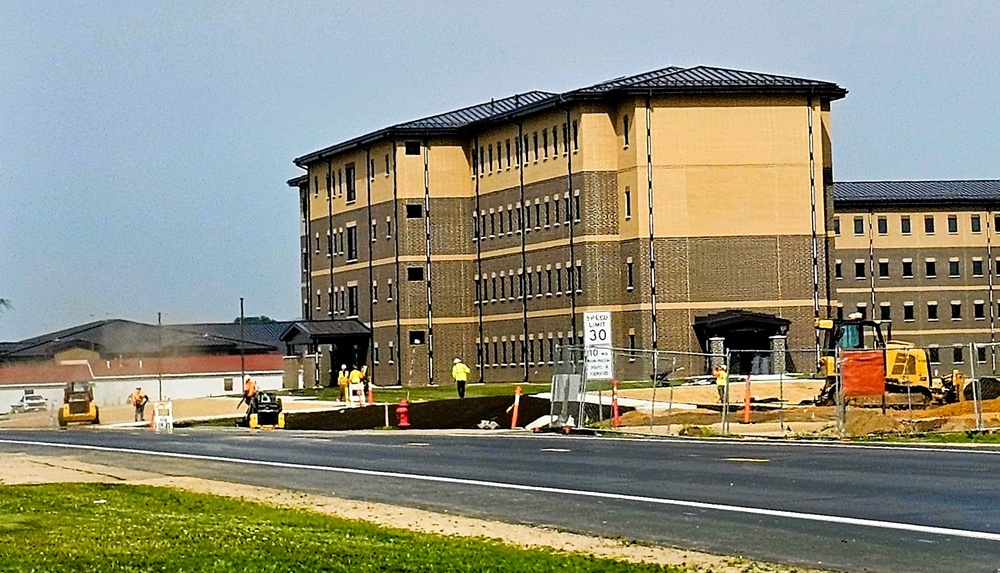Fort McCoy’s South Barracks Project edges closer to completion; project now past 90 percent done