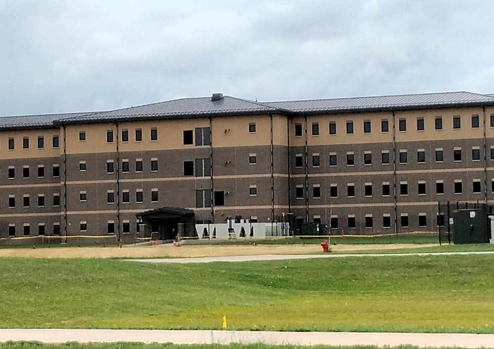 Fort McCoy’s South Barracks Project edges closer to completion; project now past 90 percent done