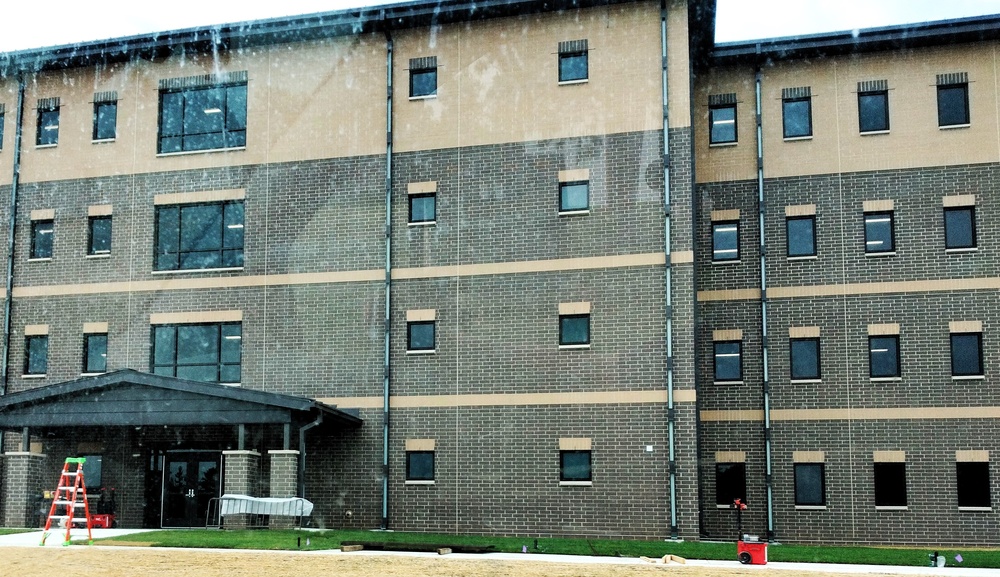 Fort McCoy’s South Barracks Project edges closer to completion; project now past 90 percent done