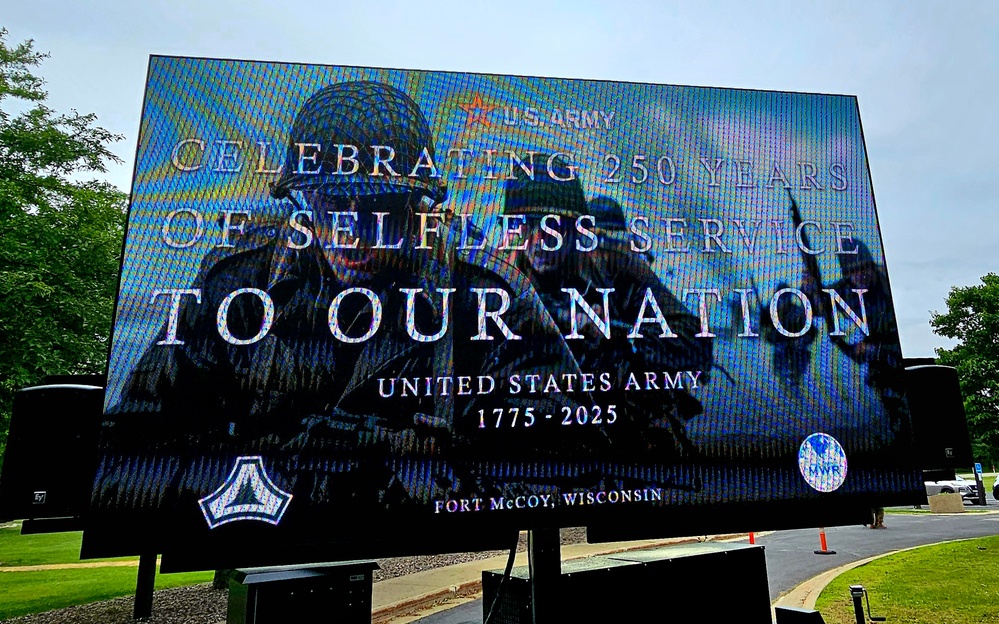Hundreds take part in Fort McCoy’s celebration of Army’s 250th birthday