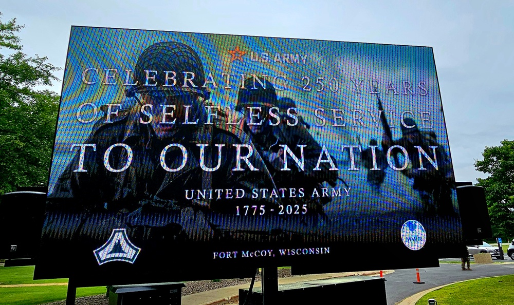 Hundreds take part in Fort McCoy’s celebration of Army’s 250th birthday