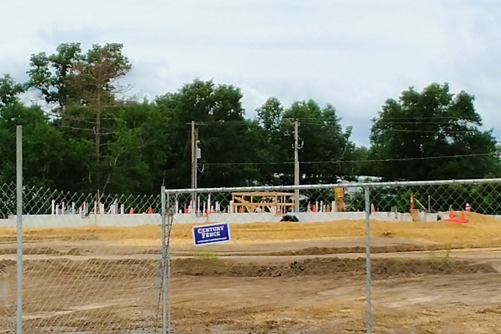 June 2025 construction operations at Collective Training Officers Quarters Project at Fort McCoy